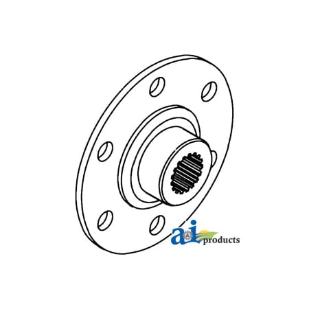 A & I Products PTO Drive Hub, Flywheel Mounted 6" x6" x2" A-736954M1